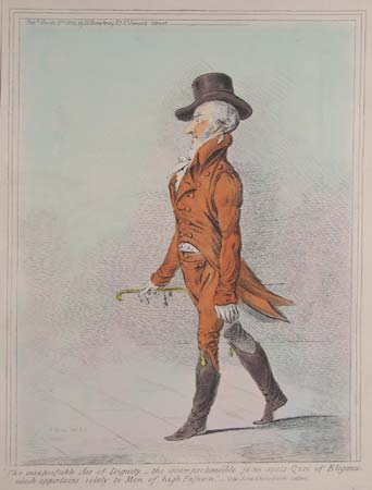 Caricature of the Duke of Marlborough.