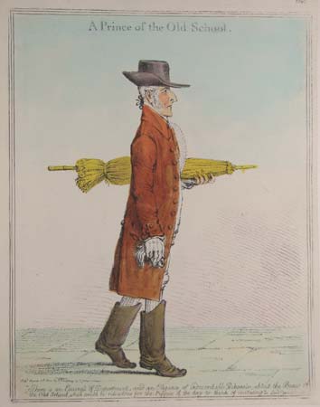 Caricature of Boothby Clopton