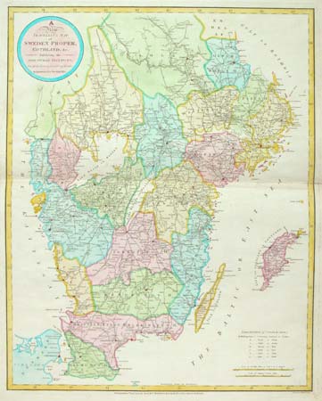 Unusual map of Gotland