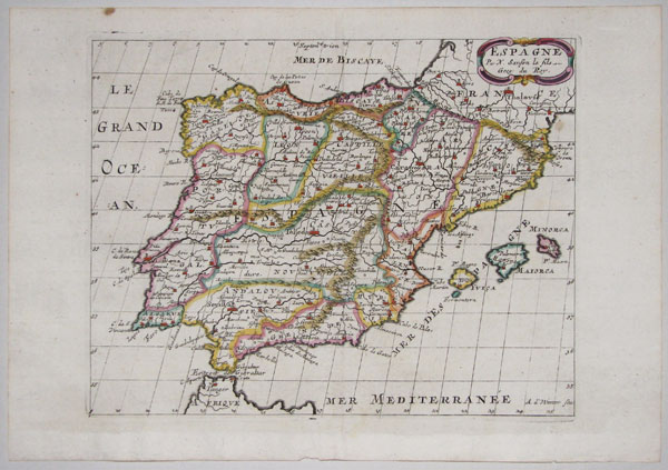 Map of Spain & Portugal