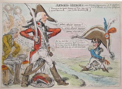Satire on the Napoleonic War