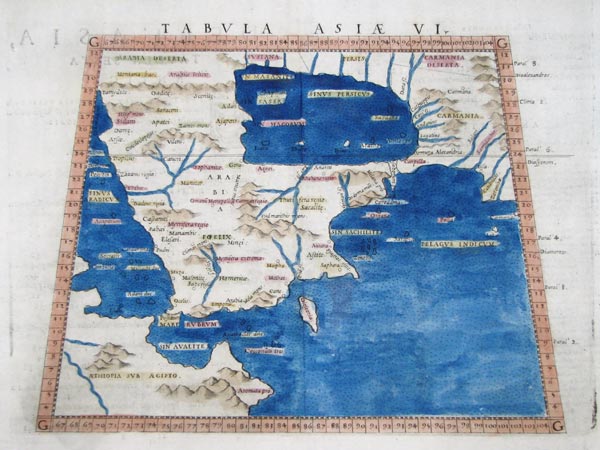 Early map of Arabia