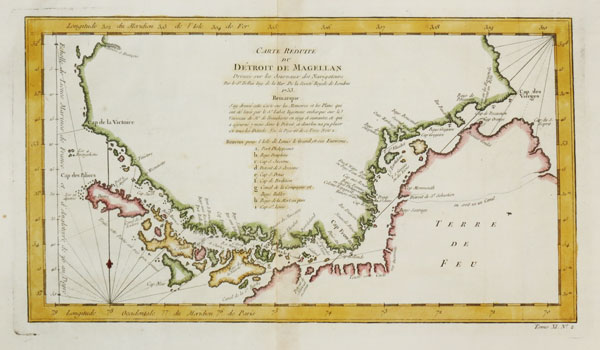 Chart of the Straits of Magellan