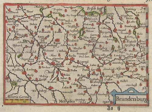 Miniature map of Brandenburg