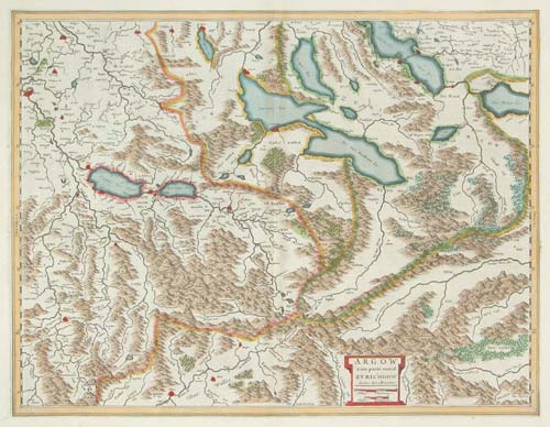 Map of Zurich & Central Switzerland