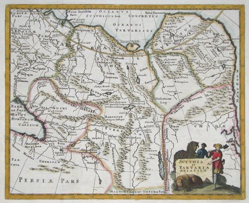 Map of Tartary